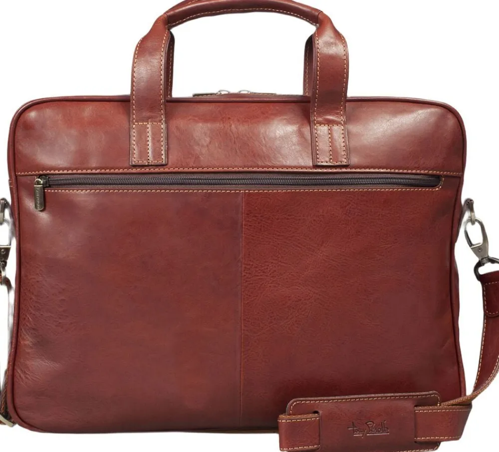 Tony Perotti 1 Compartment Laptop Bag Brun Best