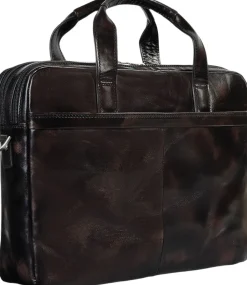 2 compartment Laptop briefcase van Gogh><noscript><img width=