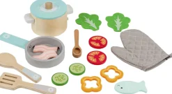 Børn 37658 3-2-6 GRYDESÆT I TRÆ