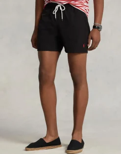 Polo Ralph Lauren 5. 75-Inch Traveler Classic Swim Trunk Polo black Clearance