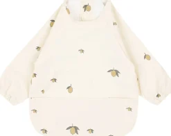 Konges Sløjd 2 PACK DINNER BIB LONG SLEEVE Lemon Discount