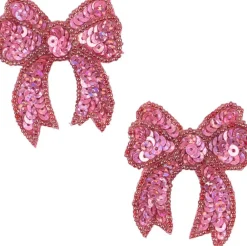 Børn Konges Sløjd 2 PACK SEQUIN BOW HAIR CLIP