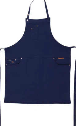 DutchDeluxes 5 Pocket Comfort Fit Apron Dark Blue