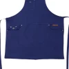 DutchDeluxes 5 Pocket Slim Fit Apron Dark Blue Discount
