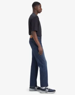 Levi's 555 RELAXED STRAIGHT CHECK THE M&oslash;rkeblå New