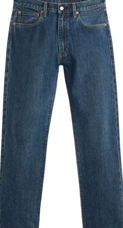 Levi's 555 RELAXED STRAIGHT CHECK THE M&oslash;rkeblå New