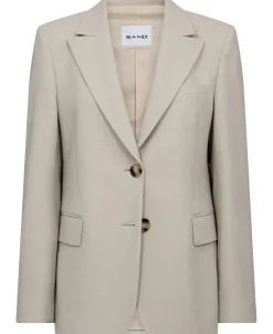 Dame Sand 3596 Tweed - Ginette Pointy Blazer