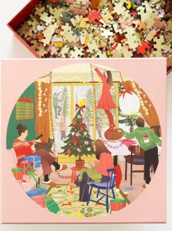 Børn ViSSEVASSE A Day in December - puslespil med 1000 brikker