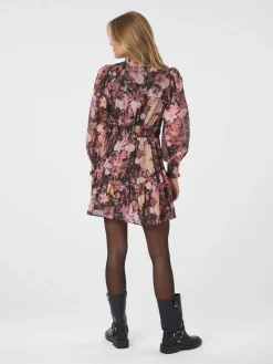 Dame Neo Noir Aberto Big Flower Dress