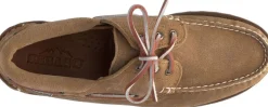 Sebago Acadia Suede Waxed Beige camel Clearance