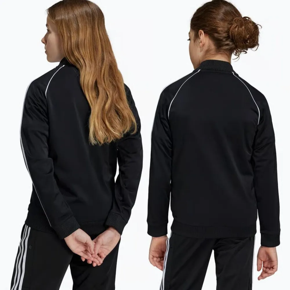 adidas Adicolor SST Full Zip Sweatshirt Sort Online