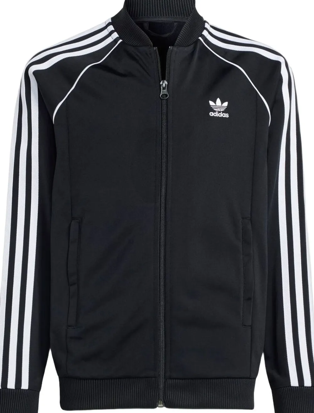 adidas Adicolor SST Full Zip Sweatshirt Sort Online