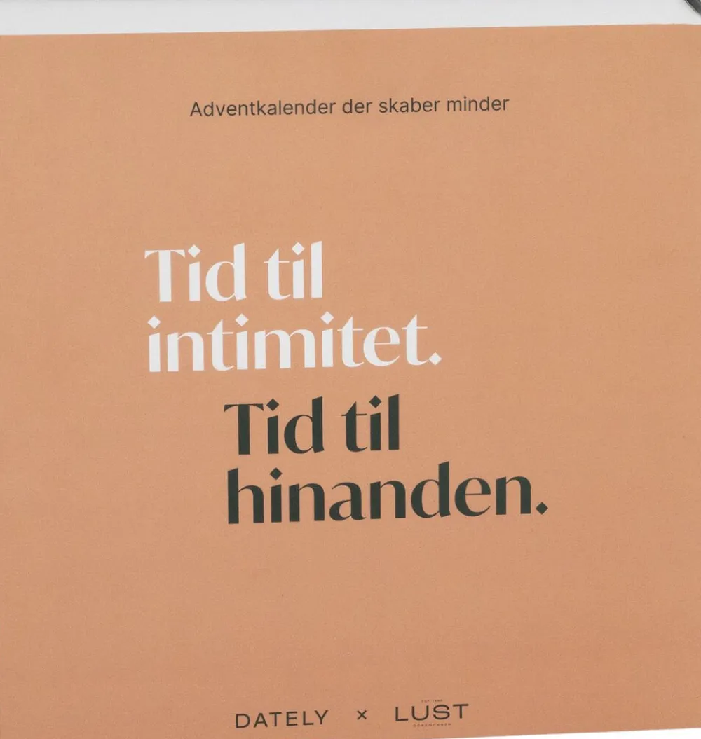 Dately Adventskalender - Intimitet & Nærvær Sale