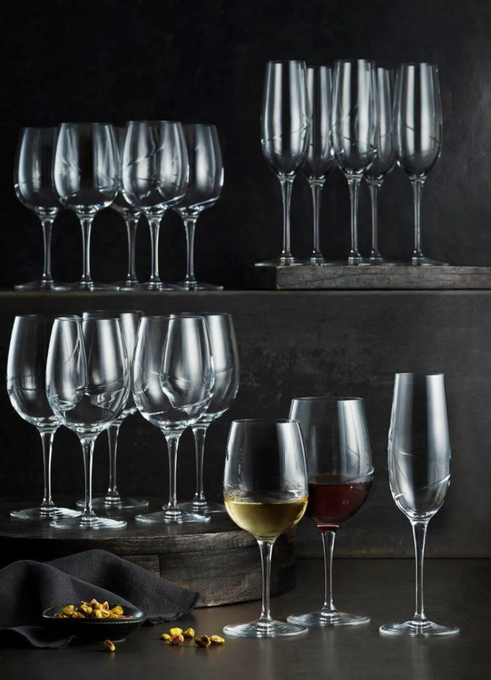 Luigi Bormioli Aero 6 stk. champagneglas 23,5 cl.