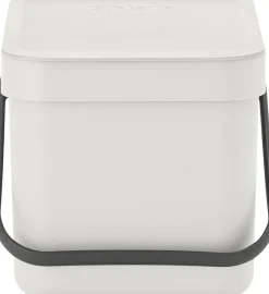 Brabantia Affaldsspand m/låg sort. kon. 6 ltr