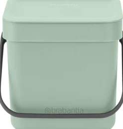 Affaldsspand m/låg sort. kon. 3 ltr><noscript><img width=