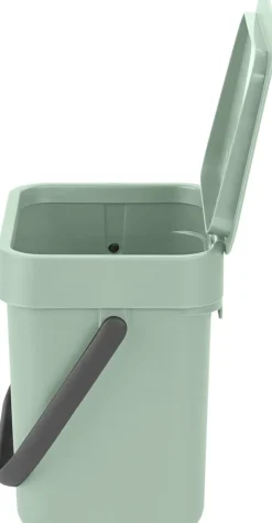 Affaldsspand m/låg sort. kon. 3 ltr><noscript><img width=