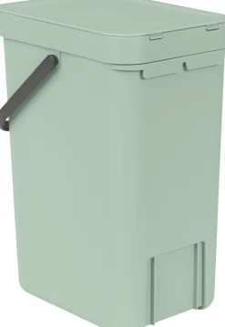 Brabantia Affaldsspand m/låg sort.kon. 12 ltr