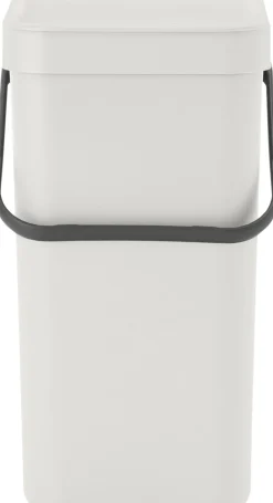 Brabantia Affaldsspand m/låg sort.kon. 12 ltr