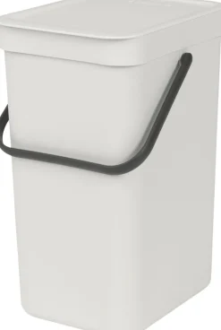 Brabantia Affaldsspand m/låg sort.kon. 12 ltr