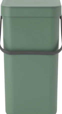 Affaldsspand m/låg sort.kon. 12 ltr><noscript><img width=