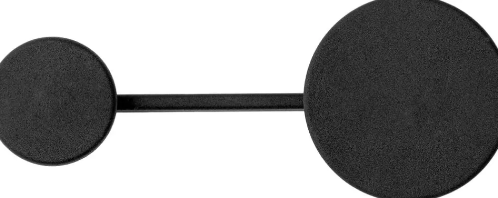 Audo Copenhagen Afteroom Coat Hanger, Small, Black
