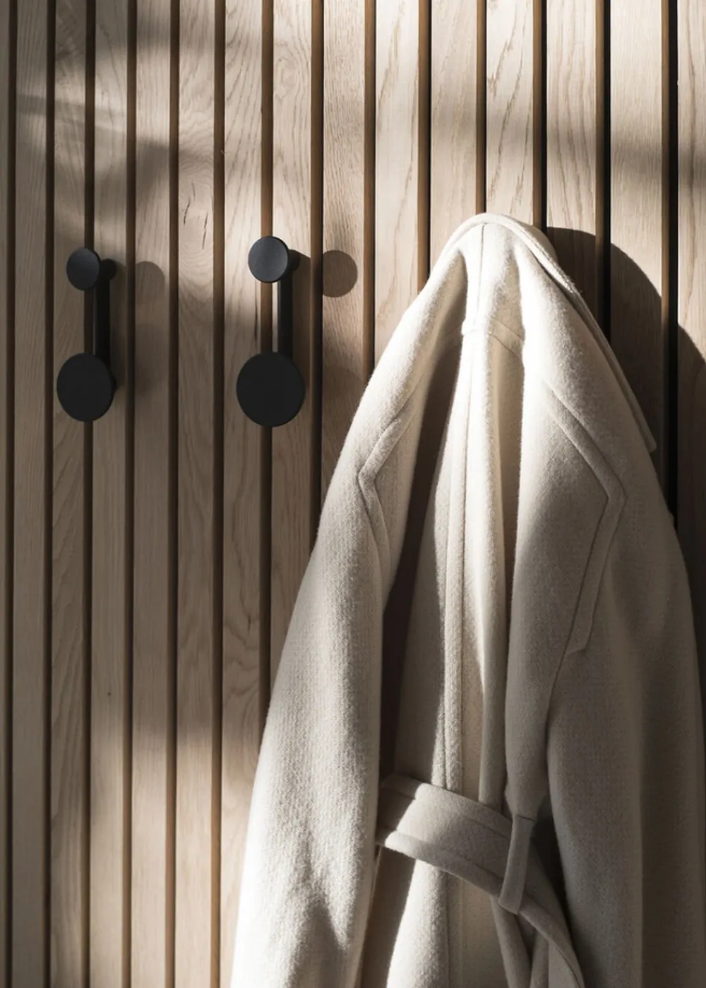 Audo Copenhagen Afteroom Coat Hanger, Small, Black