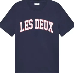 Les Deux Aidan T-Shirt KIDS Dark navy Discount