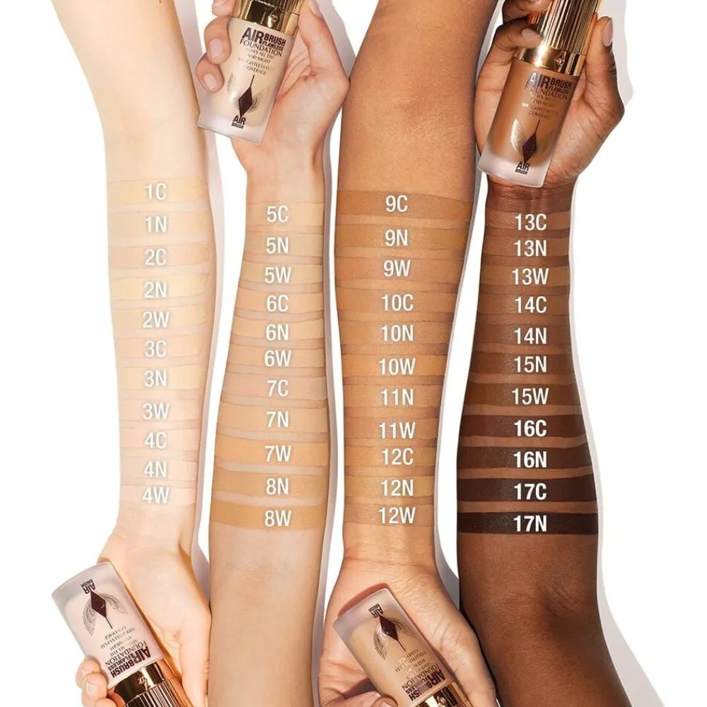 Charlotte Tilbury Airbrush Flawless Foundation Let/fuld dækning