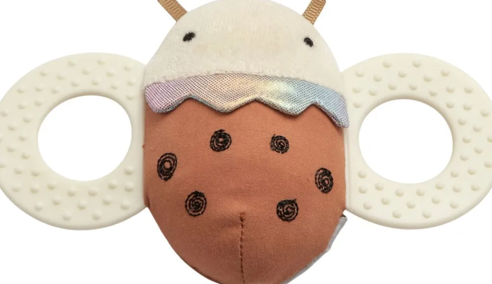 Sebra Aktivitetsrangle med spejl, mariehønen Luca Discount