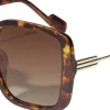Dame Pilgrim ALIET sunglasses tortoise brown/gold