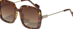 Dame Pilgrim ALIET sunglasses tortoise brown/gold