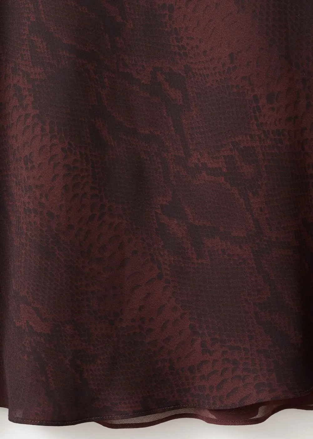 A-line animal-print dress>MANGO Clearance