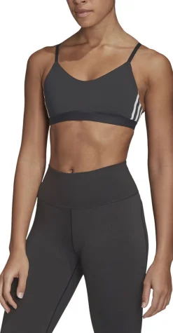 adidas All Me 3-Stripes bh Sort Best