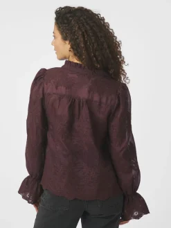 Dame Neo Noir Amara Big Embroidery Blouse