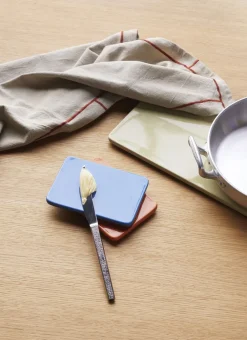 Hübsch Amare Bordskånere Small Blå/Orange sæt af 2