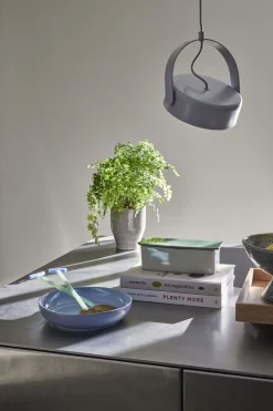 Hübsch Amare Skrivebordsordner Small Sand/Grøn