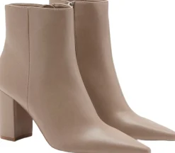 Ankle boots with block heel>MANGO Hot