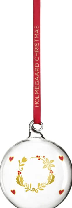 Ann-Sofi Romme Årets julekugle 2023 lille klar>Holmegaard Outlet