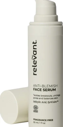 Anti-Blemish Face Serum (Fragrance Free)>Relevant