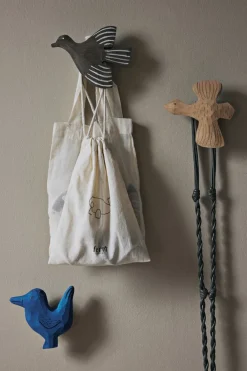 Ferm Living Anton Bird Hook - Blue Hot
