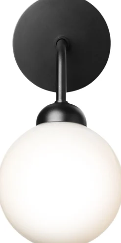 Nuura Apiales Wall, satin black / opal