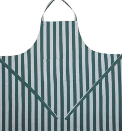 Magasin du Nord Collection Apron 105x100 cm Birk - Stripe dark green Best