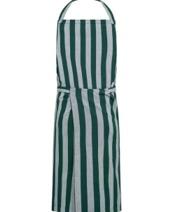 Magasin du Nord Collection Apron 105x100 cm Birk - Stripe dark green Best