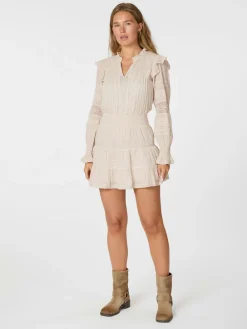 Neo Noir Aran S voile Dress Ivory Clearance