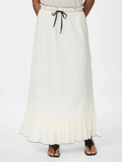 Neo Noir Ariella Crepe Skirt Creme Best