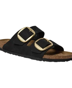 Dame Birkenstock Arizona Big Buckle LENB black gold