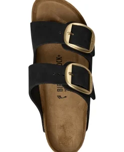 Dame Birkenstock Arizona Big Buckle LENB black gold