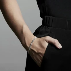 Pilgrim Armbånd, Fuchsia, Sølvbelagt Outlet