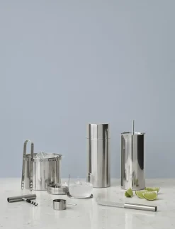 Stelton Arne Jacobsen martini mixer med mixer ske 1 l, steel